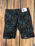 Colorful Scribble Biker Shorts