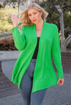 Essential Knit Cardigan - Green