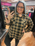 Tammy Plaid Hooded Flannel