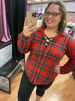 Flannel Me Red