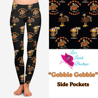 Gobble Gobble Custom Pocket Leggings